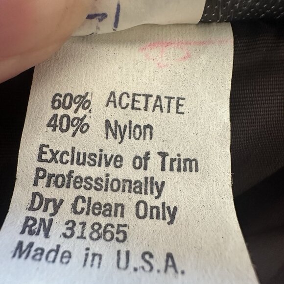 Vintage Lillie Rubin sz 6 80s 90s Black Brown Sequin Cocktail Prom Dress Formal - Picture 10 of 12